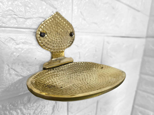 Antique Gold Wall-Mounted Soap Dish
