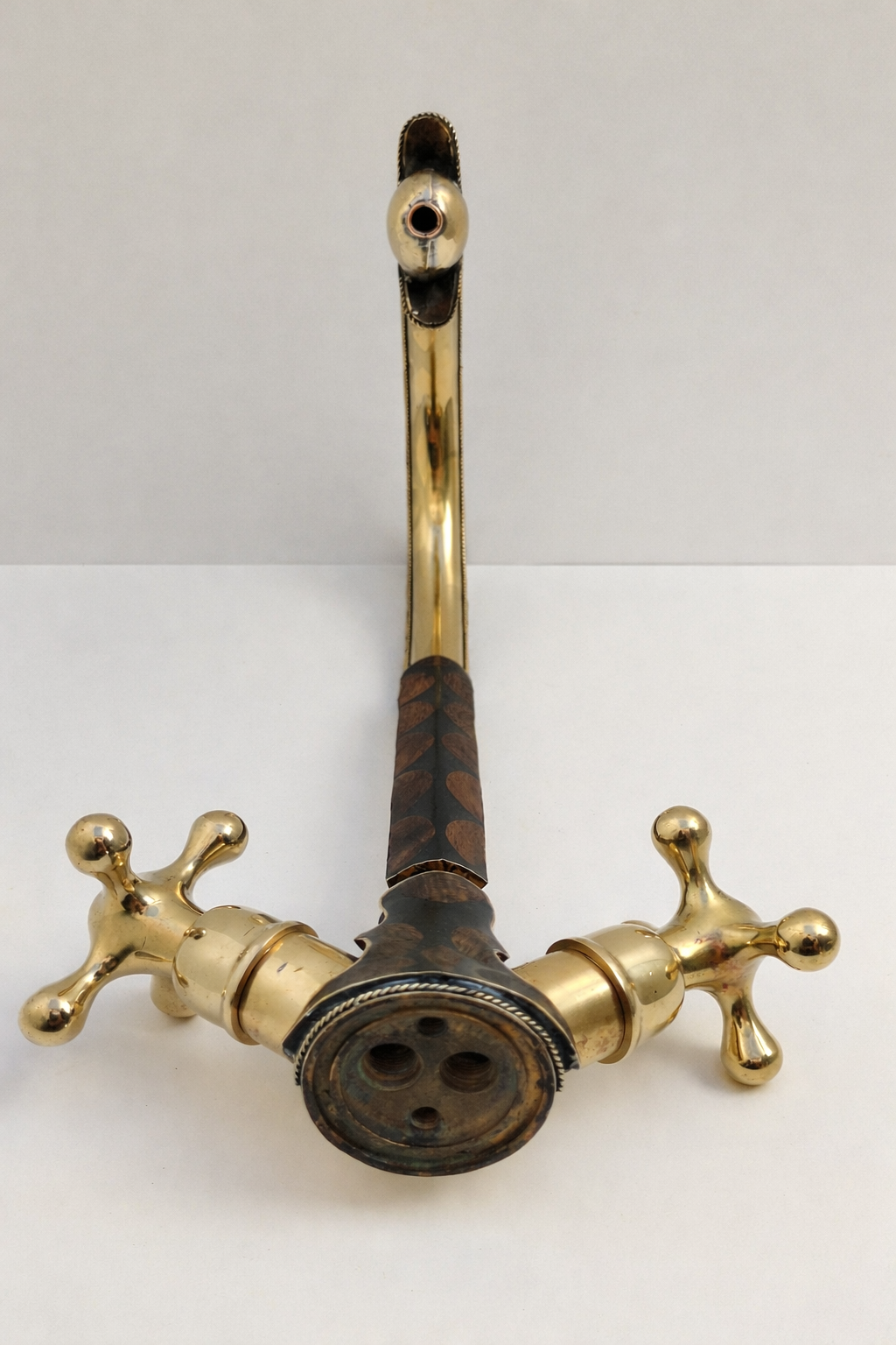 Moroccan Mosaic Brass Bathroom Faucet