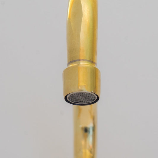Artisan Unlacquered Brass Bridge Faucet