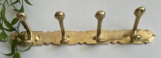 Moroccan Wall Mount Solid Brass Hooks