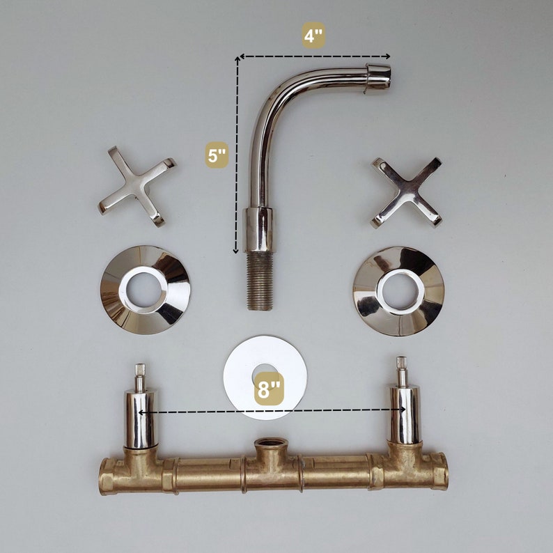 Aged Brass Gooseneck Prep Sink Tap