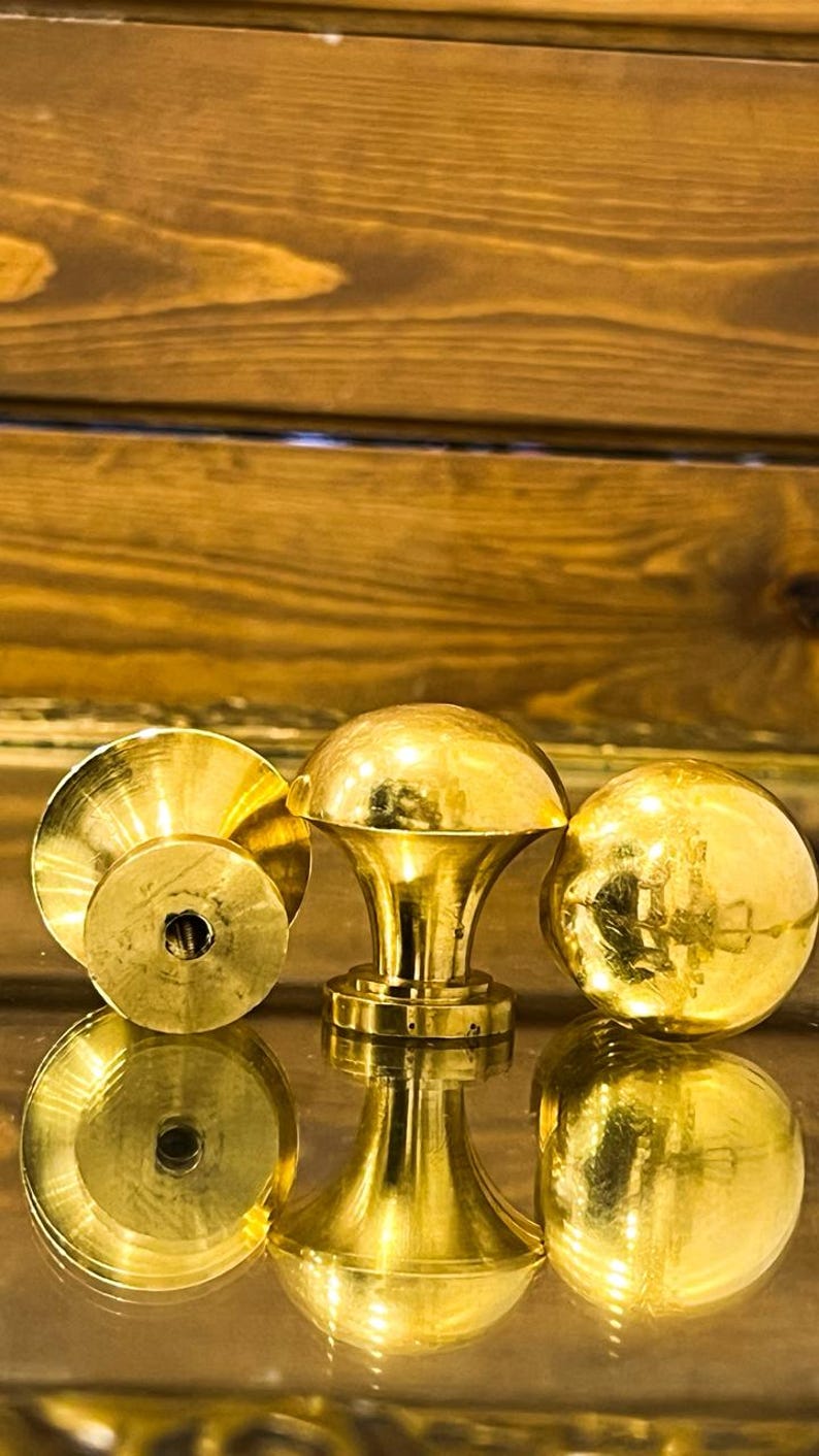 Solid Brass Wardrobe Knobs