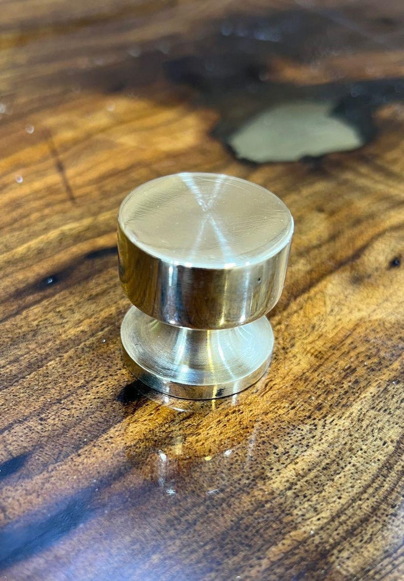 Unlacquered Brass Ball Cabinet Knobs