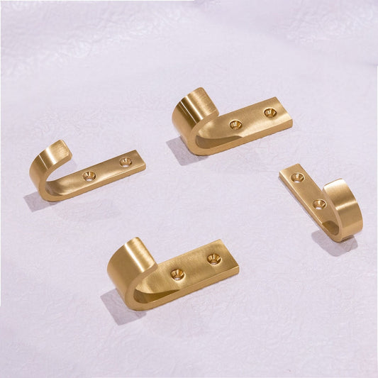 Joplin Solid Brass Modern Wall J Hook