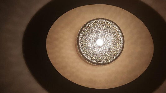 Handmade Moroccan Brass Pendant Light