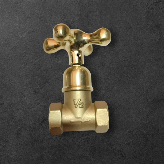 Handmade Solid Brass Faucet Handle Set