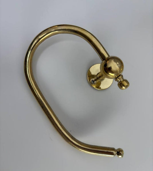 Antique Handmade Brass Toilet Paper Holder