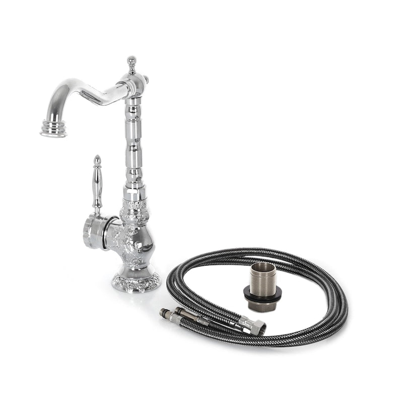 Polished Chrome Vintage Kitchen Faucet