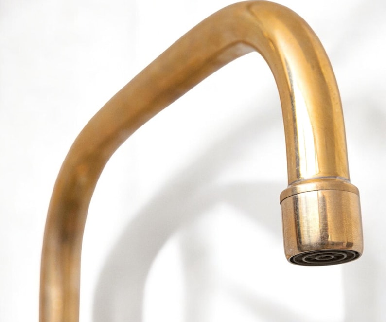 Brass Wall-Mount Bridge Faucet with Cross Handles