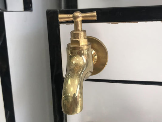 Solid Brass Wall Mount Faucet