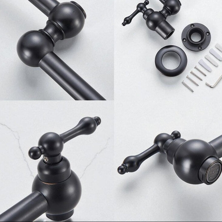 Matte Black Pot Filler Faucet