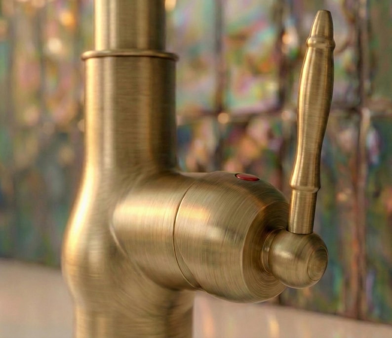 Heritage Moroccan Brass Bridge Faucet
