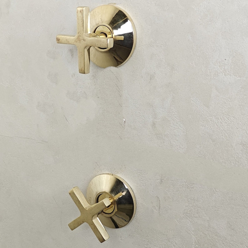 Antique Brass Exposed System