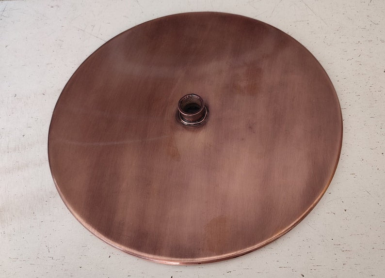 Artisan Unlacquered Copper & Brass Rain Shower