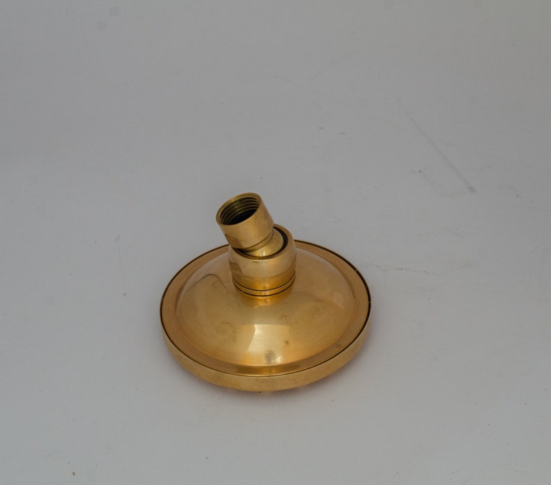 Artisan Unlacquered Rain Shower