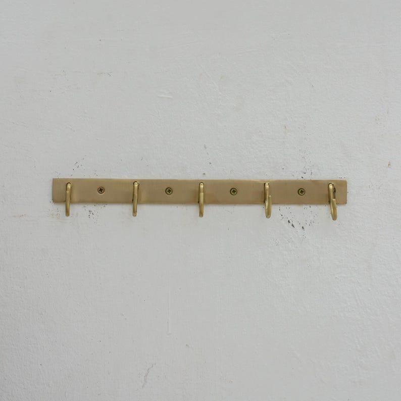Luxury Solid Brass Wall Hook Rack