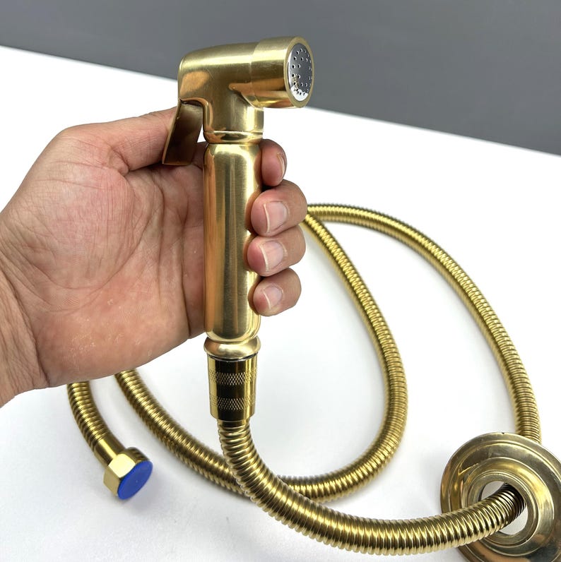 Elite Polished Gold Handheld Bidet Sprayer