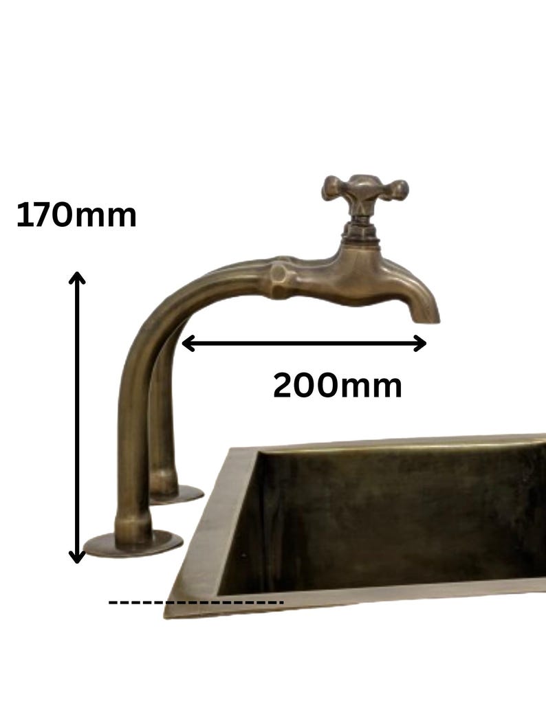Copper Alchemy: Handcrafted Rustic Verdigris Arch Faucet