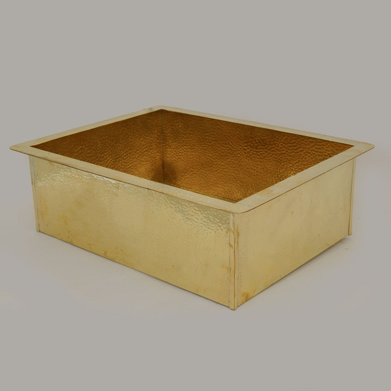 Moroccan Brass Kitchen & Bar Sink
