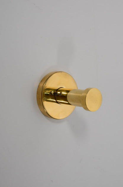 Unlacquered Brass Wall Hook