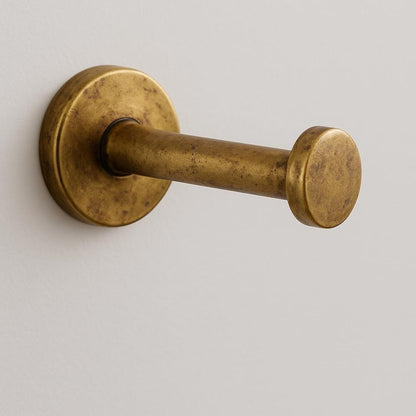 Unlacquered Brass Wall Hook