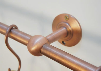 Solid Brass S Hooks Wall Mounted Kitchen Rack