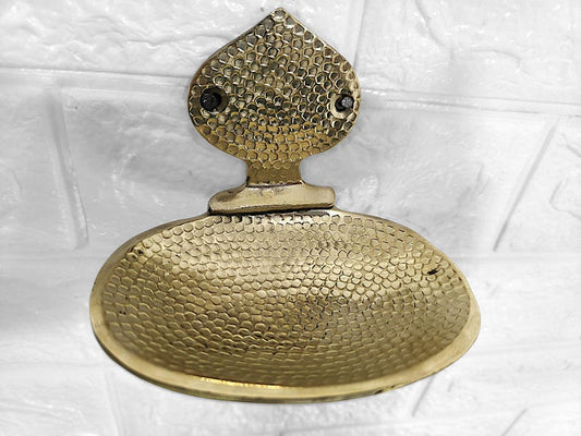 Antique Gold Wall-Mounted Soap Dish