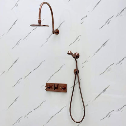 Hand-Forged Moroccan Copper Bathroom Suite