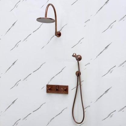 Hand-Forged Moroccan Copper Bathroom Suite