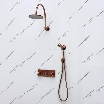 Hand-Forged Moroccan Copper Bathroom Suite