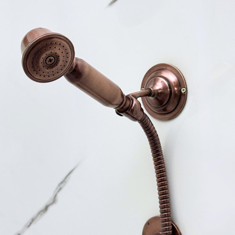Hand-Forged Moroccan Copper Bathroom Suite