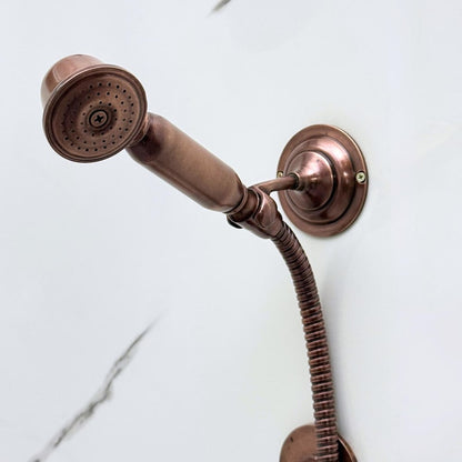 Hand-Forged Moroccan Copper Bathroom Suite