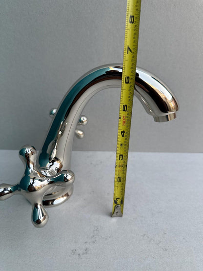 Polished Nickel Bathroom Faucet