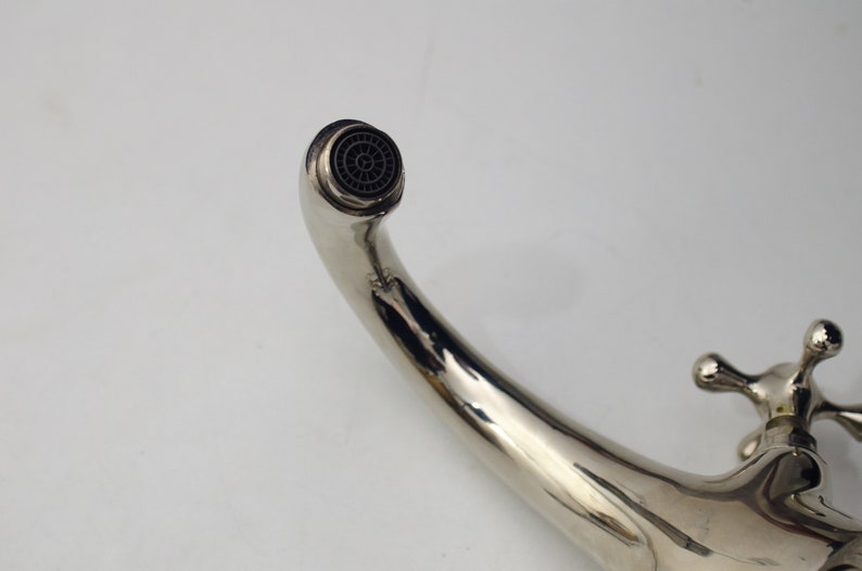 Polished Nickel Bathroom Faucet