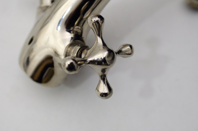 Polished Nickel Bathroom Faucet