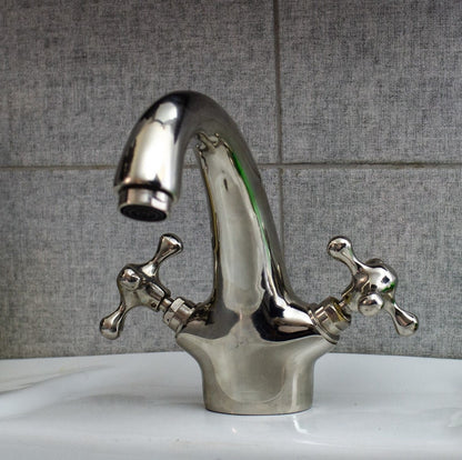 Polished Nickel Bathroom Faucet