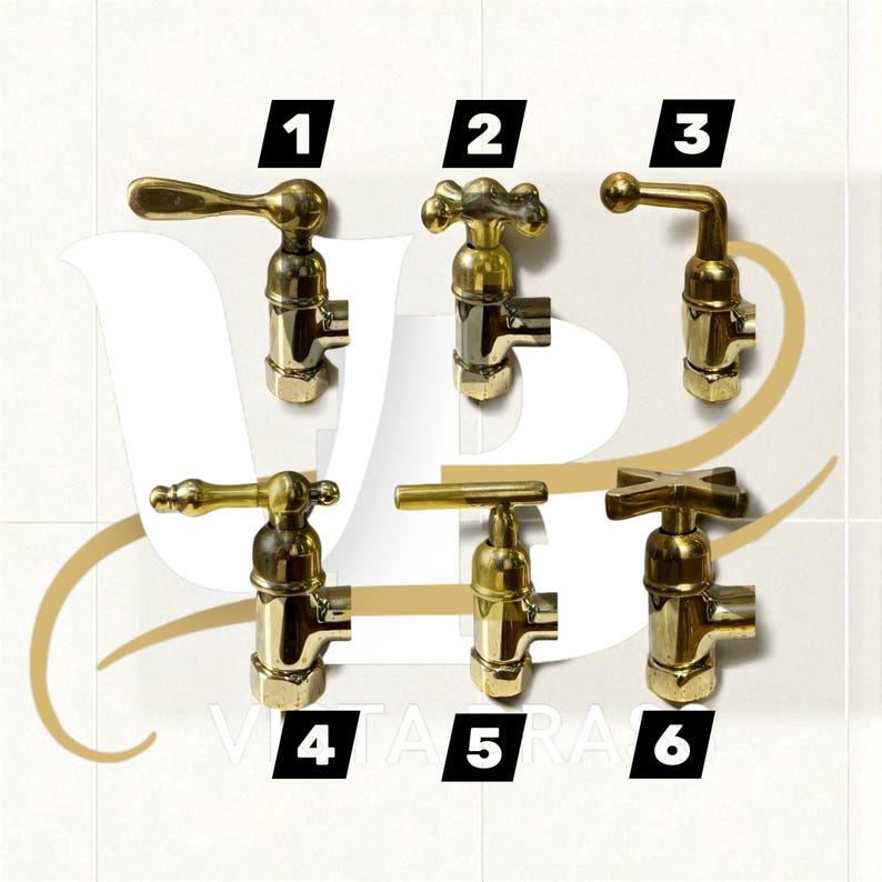 Luxury Unlacquered Brass Wall Pot Filler Faucet