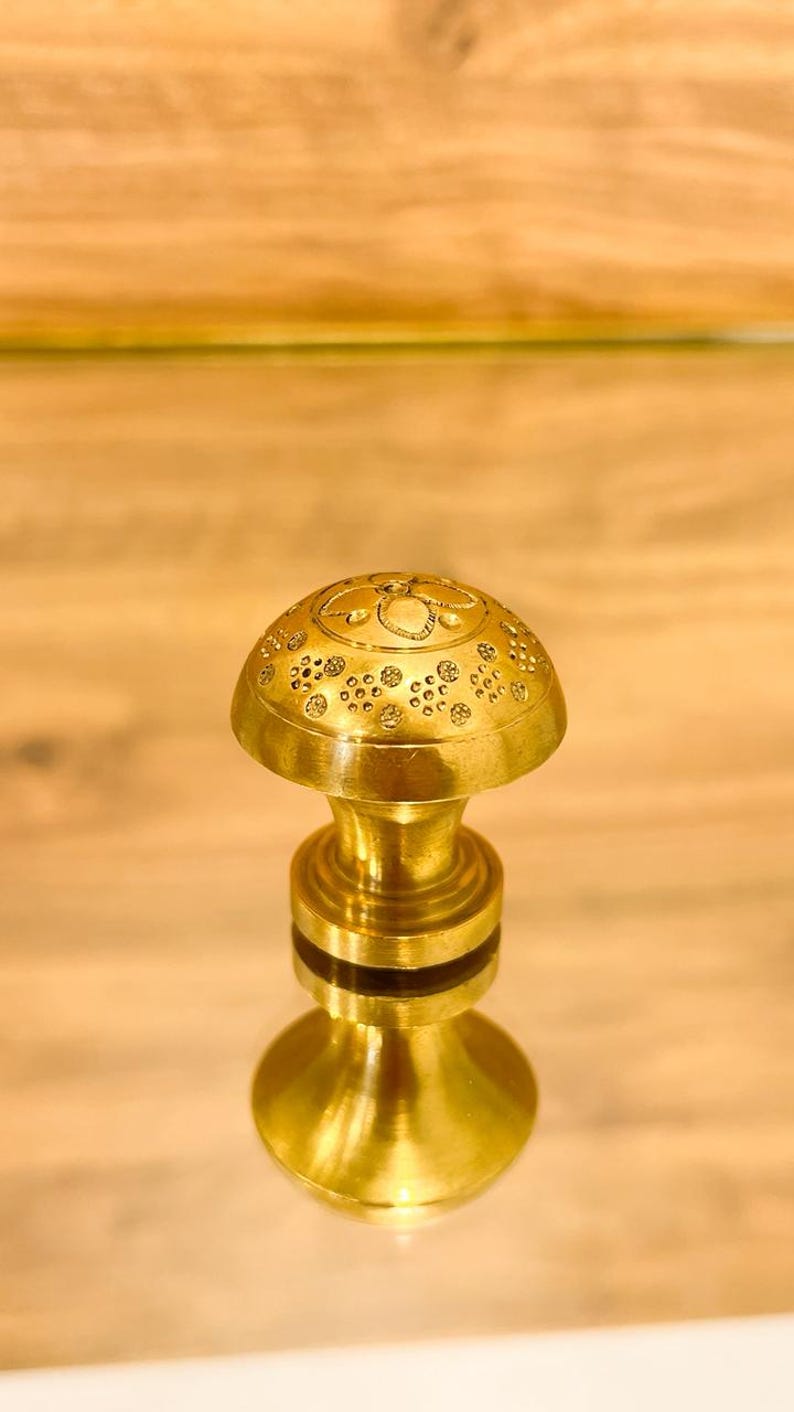 Brass Ball Cabinet Knobs Engraved Drawer Pulls Handles