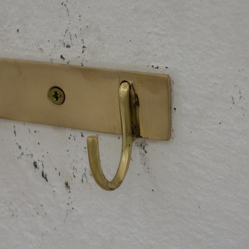 Luxury Solid Brass Wall Hook Rack