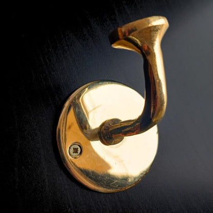 Handcrafted Solid Brass Wall Hooks Decorative & Timeless Design