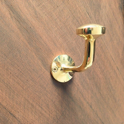 Handcrafted Solid Brass Wall Hooks Decorative & Timeless Design