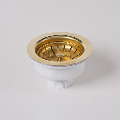 Unlacquered Brass Kitchen Sink Drain