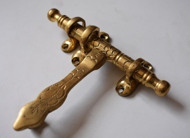 Brass Sliding Door Bolt brass box catches buckle locks