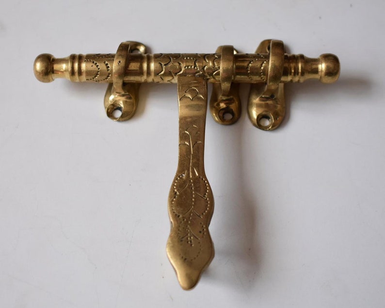 Brass Sliding Door Bolt brass box catches buckle locks