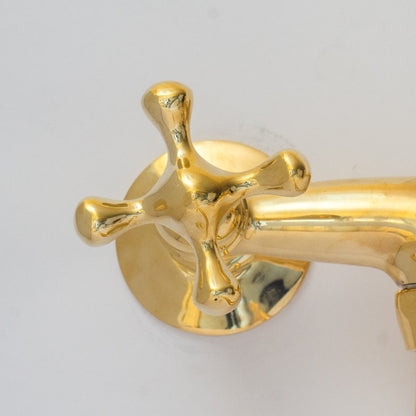 Luxury Gold Bridge Tap for Farmhouse Sink