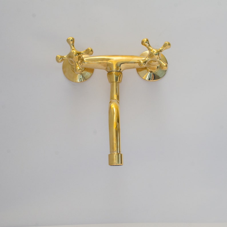 Luxury Gold Bridge Tap for Farmhouse Sink