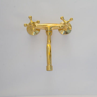 Luxury Gold Bridge Tap for Farmhouse Sink