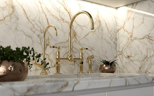 Bridge Faucet – Luxury 4-Piece Set