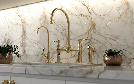 Bridge Faucet – Luxury 4-Piece Set
