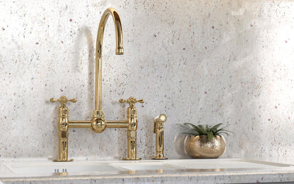 Bridge Faucet – Luxury 4-Piece Set